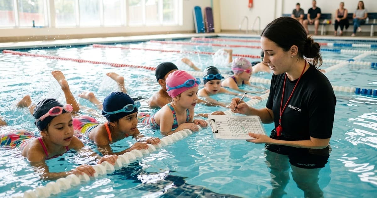 Tracking Instructor Certifications for Swim Schools