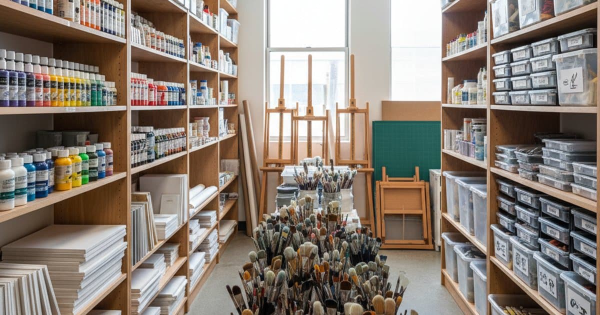 Materials and Supply Management for Art Schools