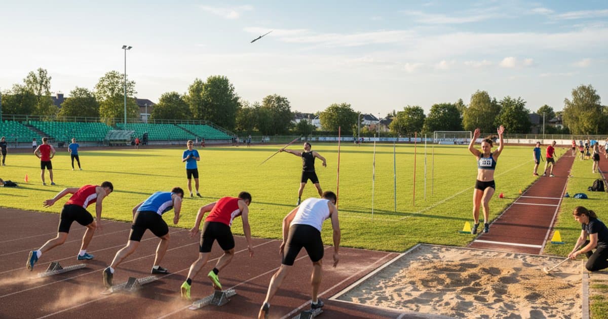 Multi-Event Session Planning for Athletics Clubs