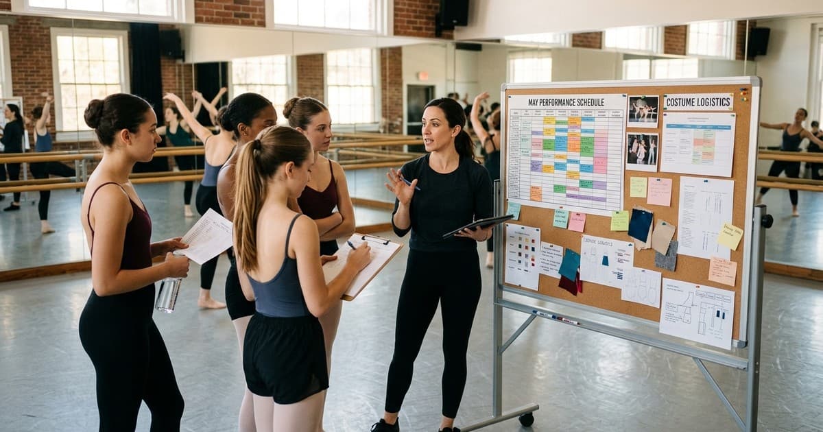 Managing Costume and Performance Logistics for Dance Schools