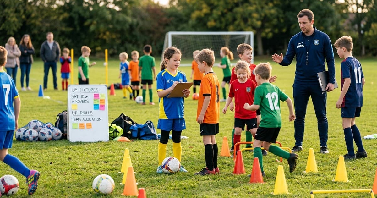 Tournament and Fixture Coordination for Youth Football