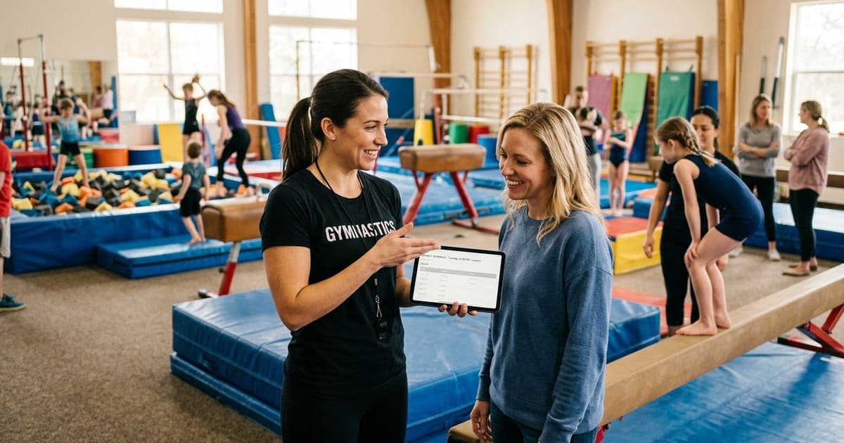 Parent Communication Portals for Gymnastics Clubs