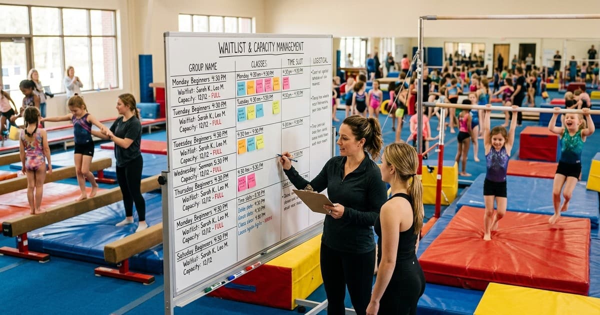 Waitlist and Capacity Management for Gymnastics Clubs