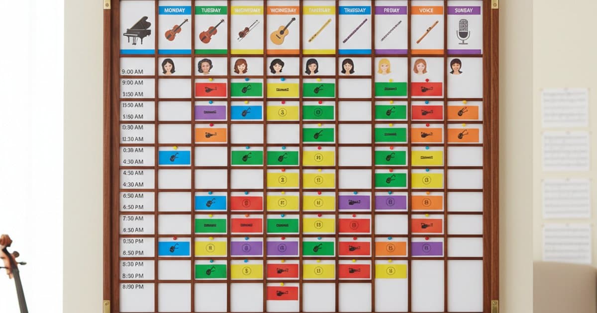 Flexible Lesson Scheduling for Music Schools