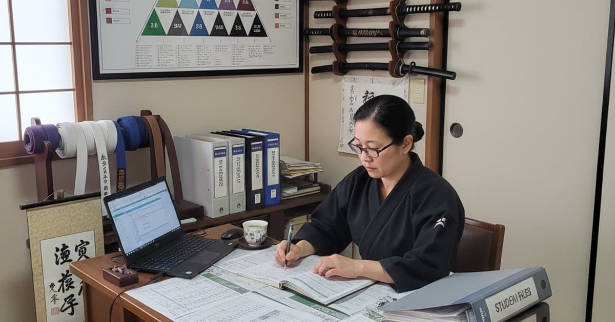 Belt and Grading Administration for Martial Arts Schools