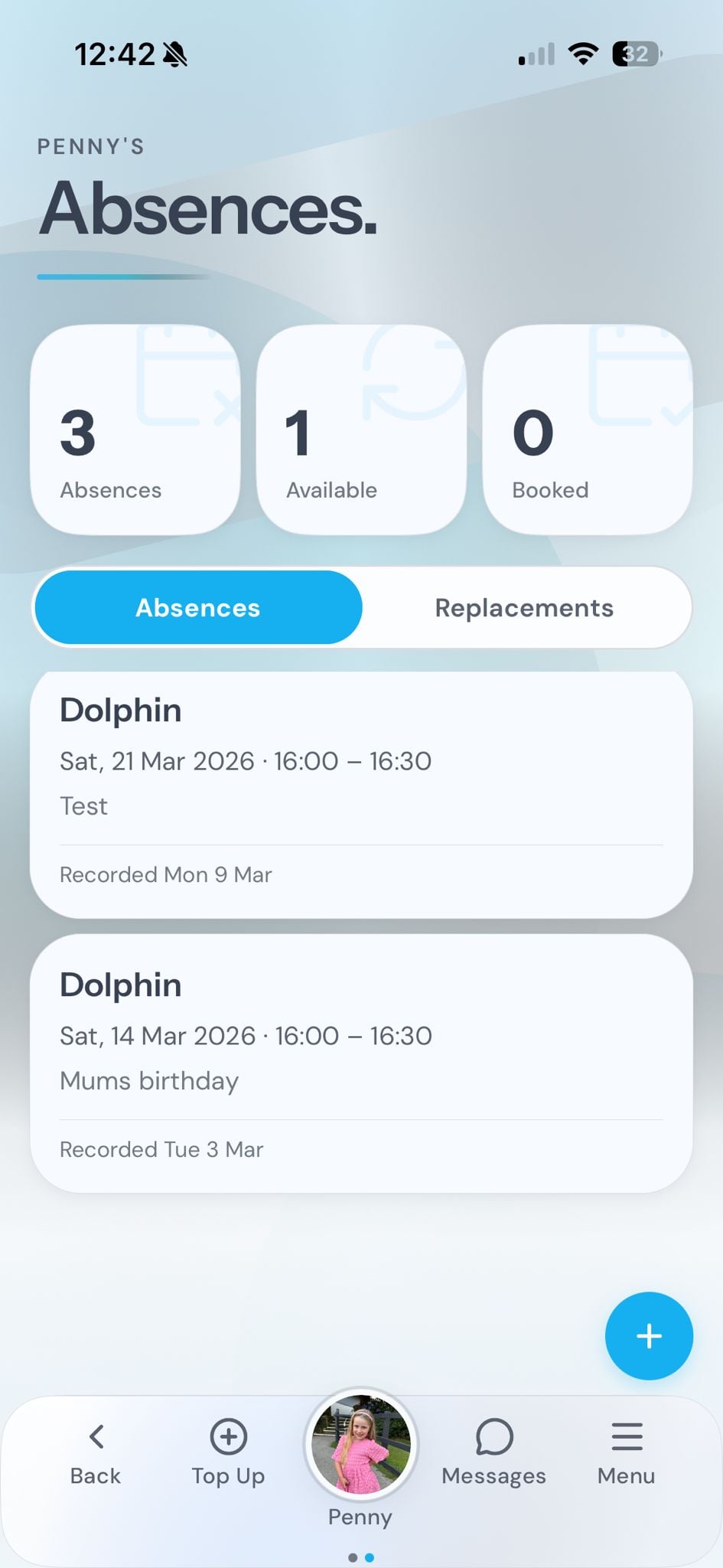 AMES activity management software – screen 6
