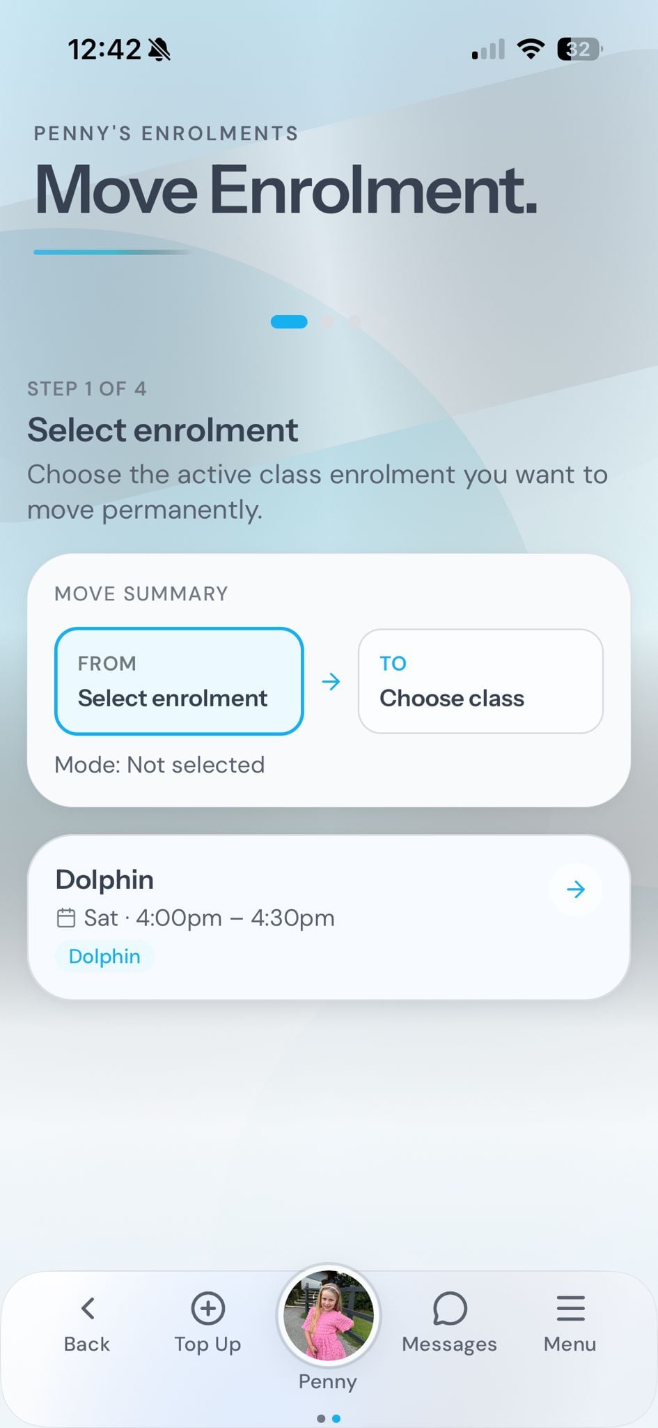 AMES activity management software – screen 7